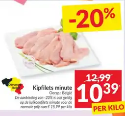 Intermarché Kipfilets minute aanbieding