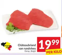 Intermarché Châteaubriand van rundvlees aanbieding