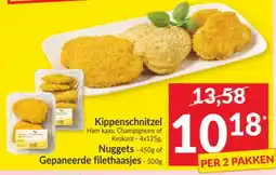 Intermarché Kippenschnitzel aanbieding