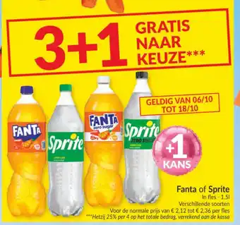 Intermarché Fanta of Sprite aanbieding