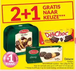 Intermarché Delacre koekjes aanbieding