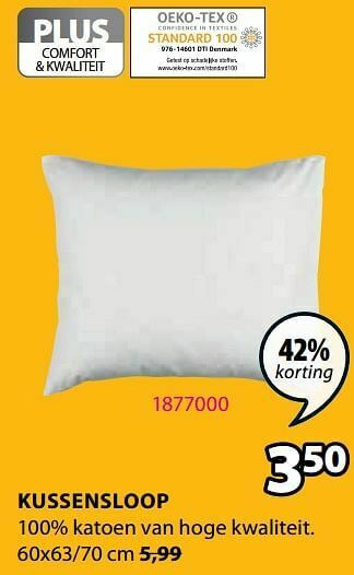 Jysk Kussensloop aanbieding
