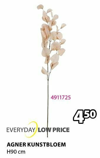 Jysk Agner kunstbloem aanbieding