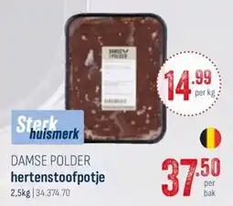 Horeca totaal Damse polder hertenstoofpotje aanbieding