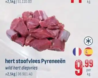 Hert stoofvlees Pyreneeën