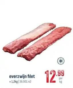 Horeca totaal everzwijn filet aanbieding