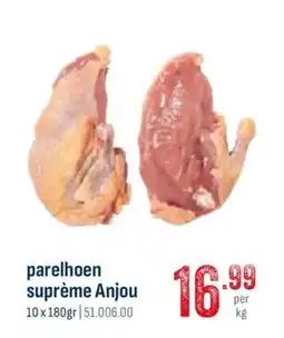 Horeca totaal parelhoen suprême Anjou aanbieding