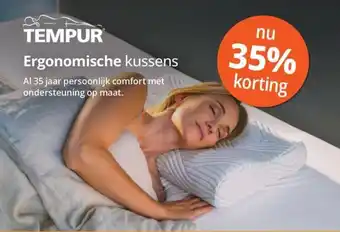 Ergonomische kussens