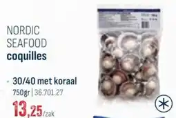 Horeca totaal Nordic seafood coquilles aanbieding
