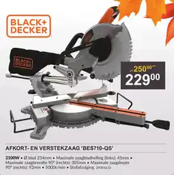 HandyHome Af kort- en verstekzaag 'Bes710-Qs' aanbieding