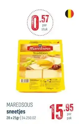 Horeca totaal Maredsous sneetjes aanbieding