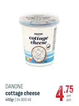 Horeca totaal Danone cottage cheese aanbieding
