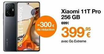 Orange Xiaomi 11t pro 256 gb aanbieding