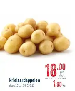 Horeca totaal Krielaardappelen aanbieding