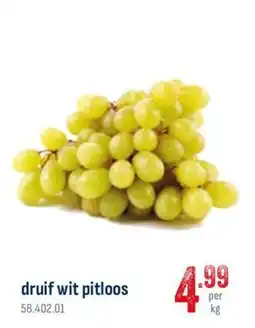 Horeca totaal druif wit pitloos aanbieding