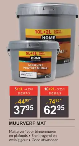 HandyHome Muurverf mat aanbieding