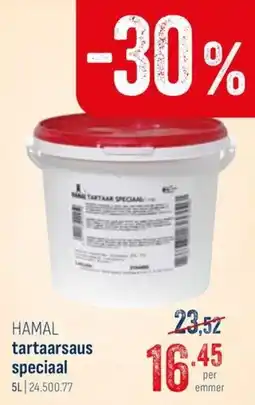 Horeca totaal Hamal tartaarsaus speciaal aanbieding
