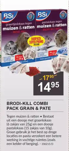 HandyHome Brodi-kill combi pack grain & pate aanbieding