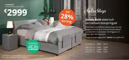 Sleepworld Strada Bold elektrisch verstelbare boxspringset aanbieding