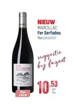 Horeca totaal Marcillac Fer Serfadou aanbieding