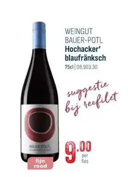 Horeca totaal Hochacker' blaufränksch aanbieding