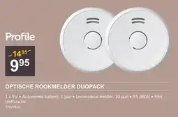 HandyHome Optische rookmelder duopack aanbieding