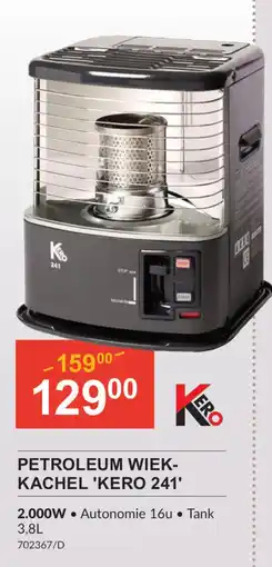 HandyHome Petroleum wiek-kachel 'Kero 241' aanbieding