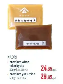 Horeca totaal premium witte miso kyoto aanbieding