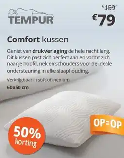 Sleepworld Comfort kussen aanbieding