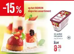 Horeca totaal Aardbei clery puree diepvries aanbieding