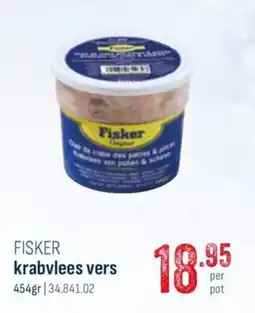 Horeca totaal Fisker krabvlees vers aanbieding