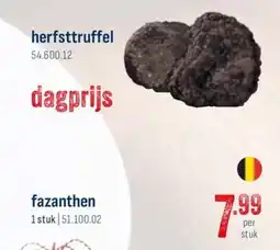 Horeca totaal herfsttruffel aanbieding