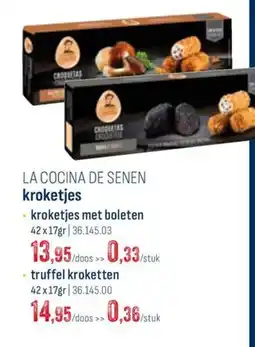 Horeca totaal kroketjes aanbieding