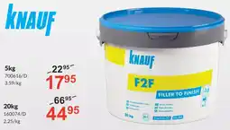 HandyHome Knauf F2F Filler to Finish aanbieding