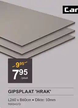 HandyHome Gipsplaat 'Hrak' aanbieding