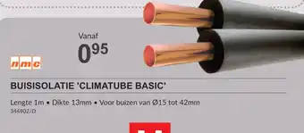 Buisisolatie 'climatube basic'