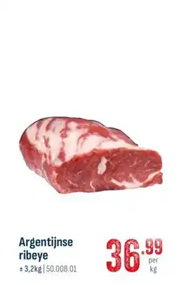 Horeca totaal Argentijnse ribeye aanbieding