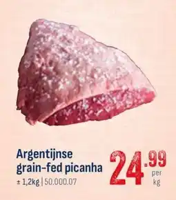 Horeca totaal Argentijnse grain-fed picanha aanbieding