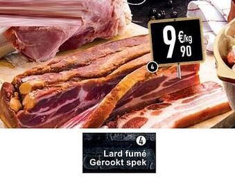 Lard fumé gerookt spek