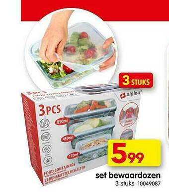 Yess Set Bewaardozen aanbieding