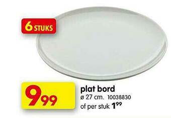 Yess Plat Bord aanbieding