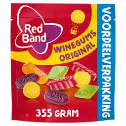 Albert Heijn Red Band Winegums original voordeelverpakking aanbieding
