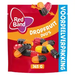 Albert Heijn Red Band Dropfruit duo's voordeelverpakking aanbieding