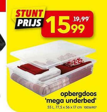 Opbergdoos Mega Underbed
