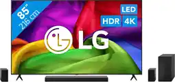 Coolblue LG Led 85 NU800 (2026) + LG DS70TR aanbieding