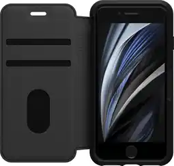 Coolblue OtterBox Strada Apple iPhone SE 2022 / SE 2020 / 8 / 7 Book Case Noir aanbieding
