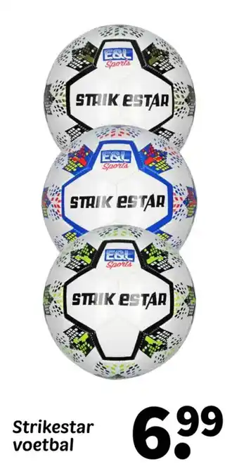 Strikestar voetbal