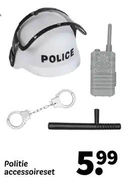 Wibra Politie accessoireset aanbieding