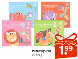 Wibra Puzzel figuren aanbieding