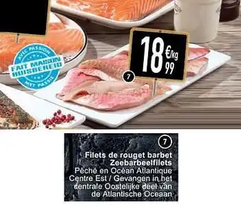 Cora Filets de rouget barbet zeebarbeelfilets aanbieding